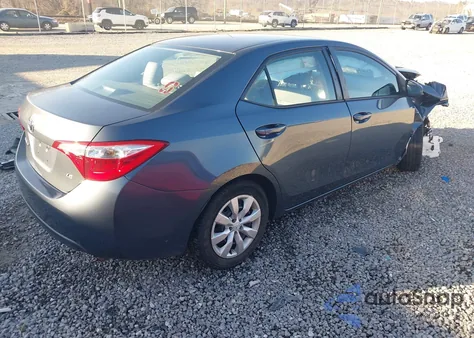 2016 Toyota Corolla Le z USA, uszkodzony, nr VIN 2T1BURHE1GC693243